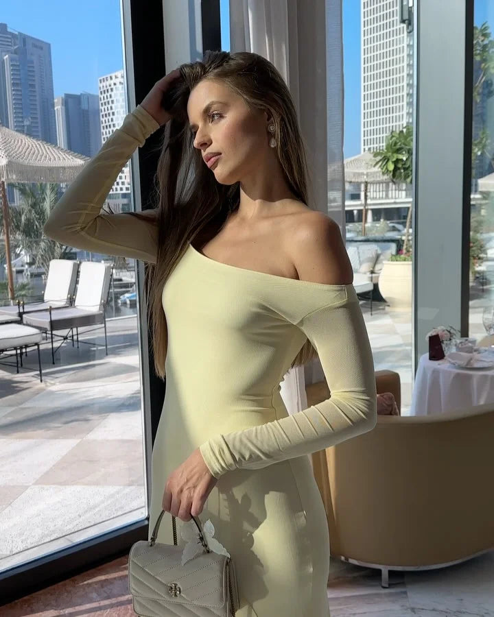 Serena Elegant Backless Maxi Dress