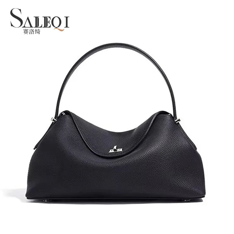Vivienne Leather Curve Bag