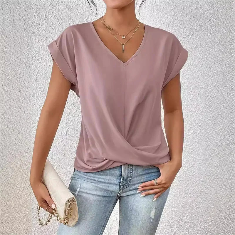 Luna Serene V-Neck Top