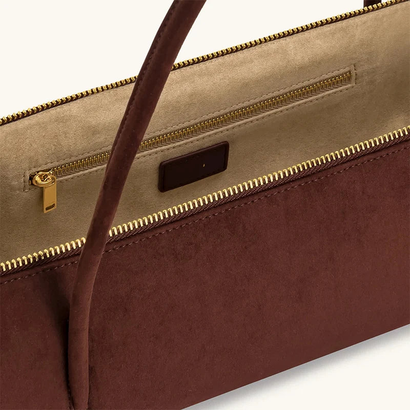 Margot Suede Baguette
