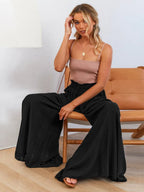 Miranda Luxe Wide-Leg Resort Pants