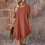 Chloe Ruffle Hem Dress