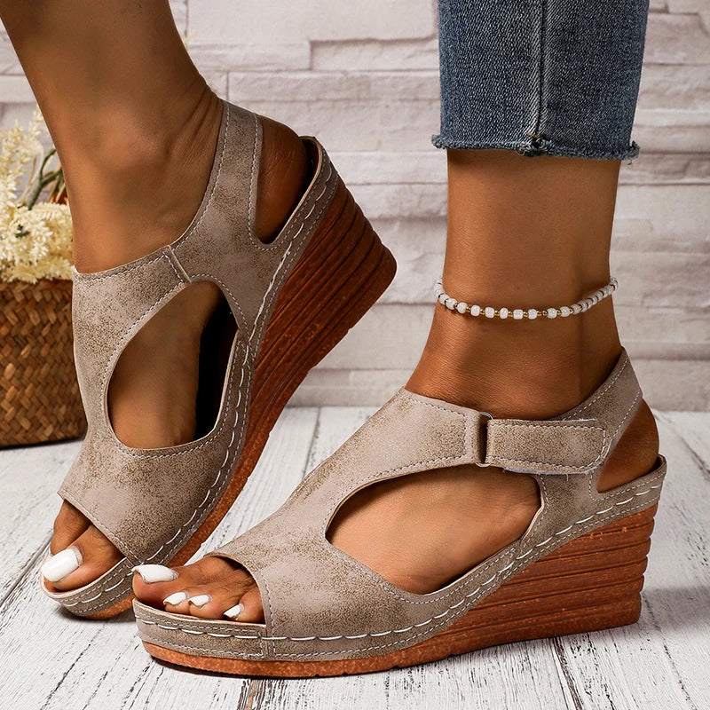 Savannah Comfort Wedge Sandals