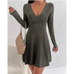 Sienna Ribbed Corset Mini Dress