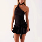 Avenne Contrast Bow Dress