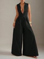 Selene Structured Zip Jumpsuit