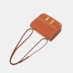Olivia Polished Buckle Flap Bag