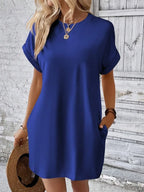 Lila Casual Comfort Dress