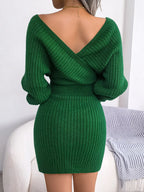 Kimberly Knit Wing Sweater Dress