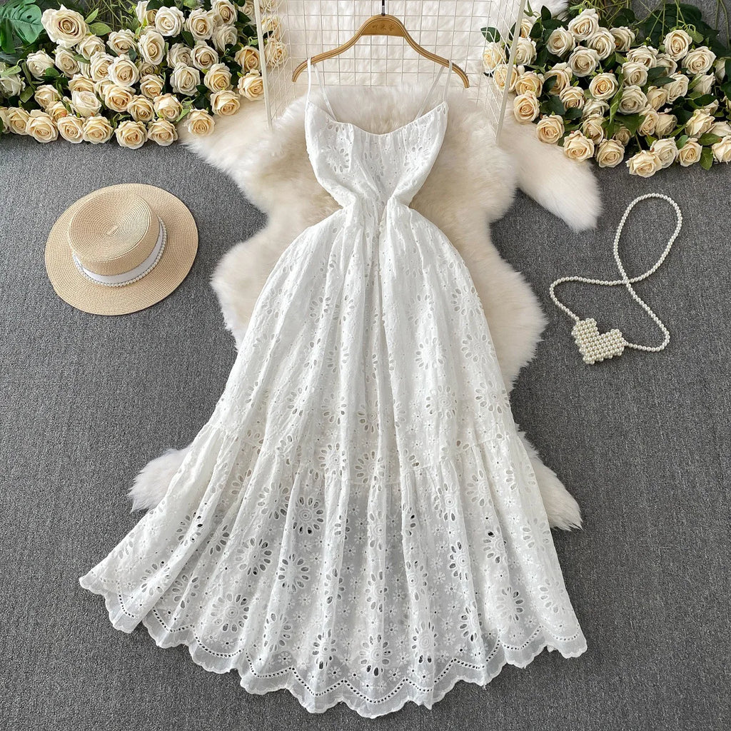Isla Boho Embroidered Maxi Dress