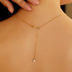 Elara Trio Stone Necklace