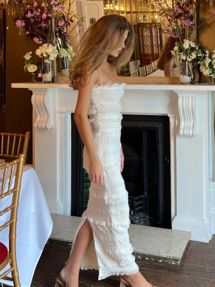 Clarisse Elegant Beige Gown