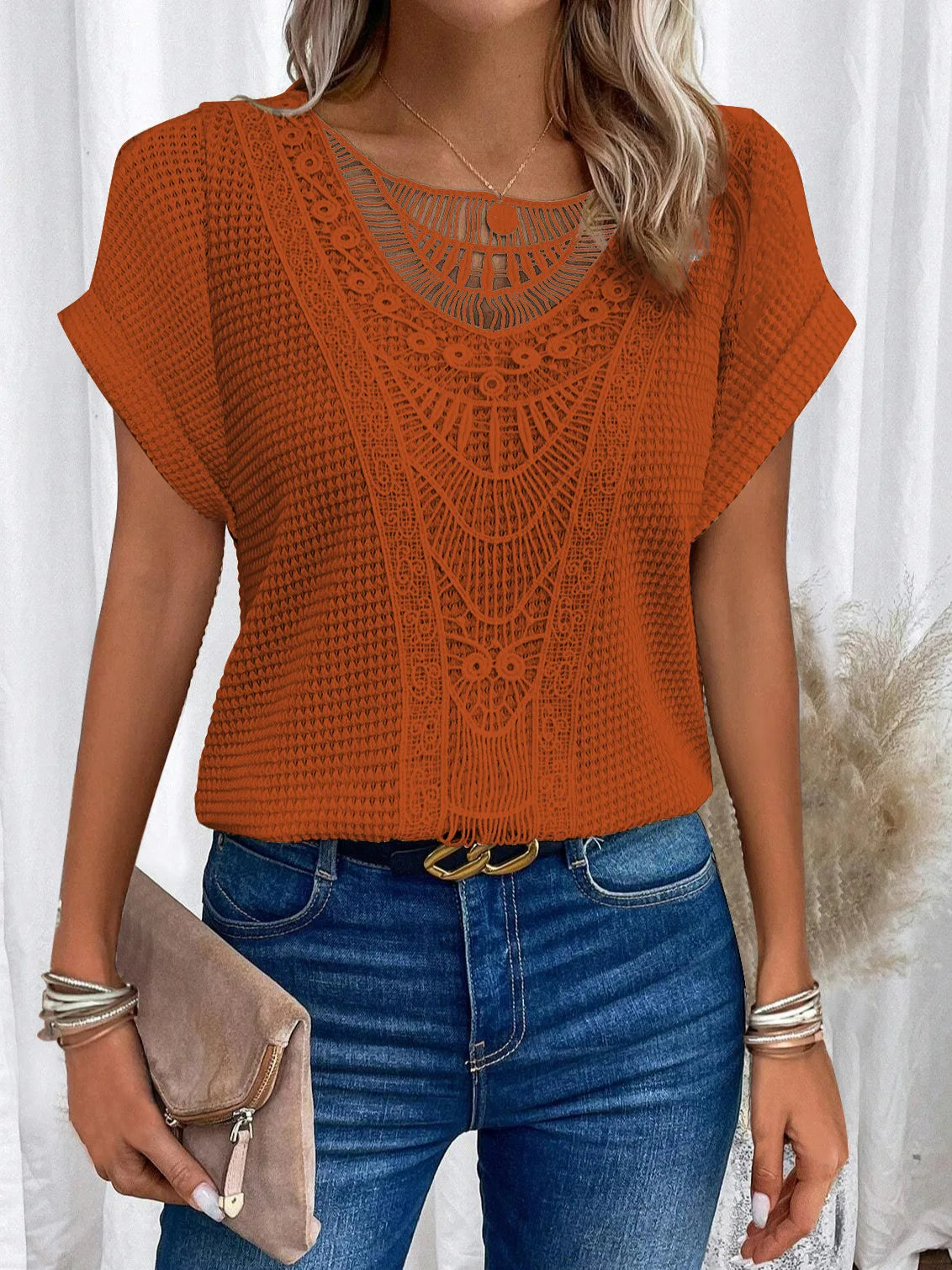 Ella Boho Crochet Top