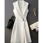 Marceline Tailored Vest Dress