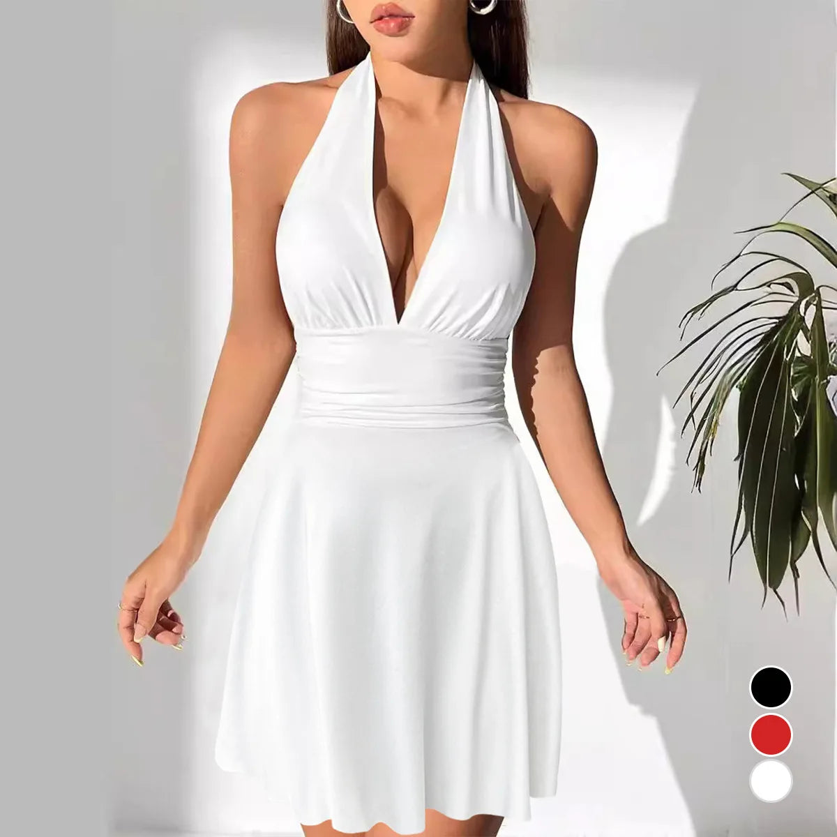 Lyvanna Ruched Waist Dress