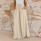 Miranda Luxe Wide-Leg Resort Pants