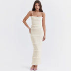 Clarisse Elegant Beige Gown