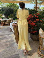 Aria Casual Cotton Skirt Set