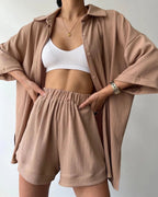 Layla Textured Lounge Set