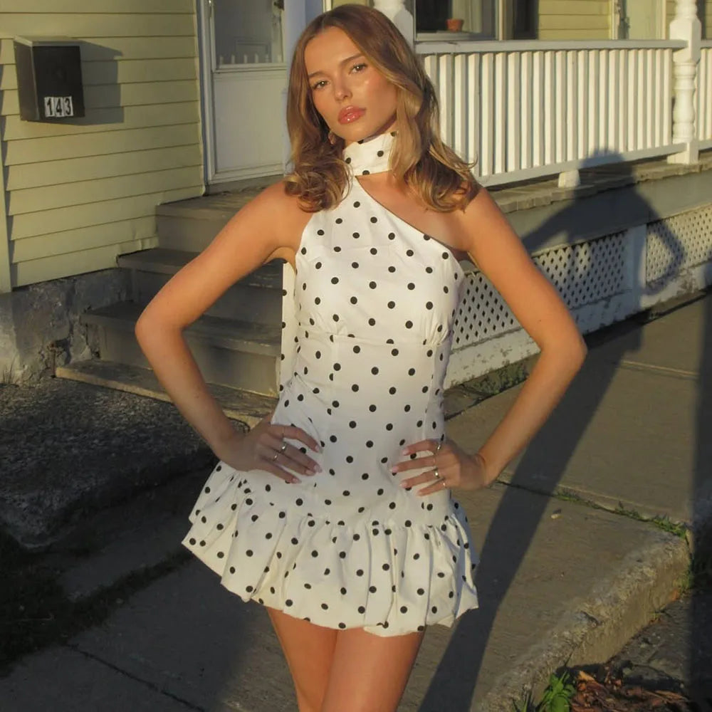 Avenne Contrast Bow Dress