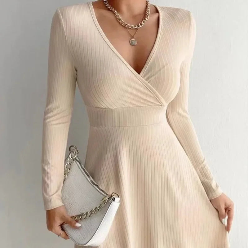 Sienna Ribbed Corset Mini Dress