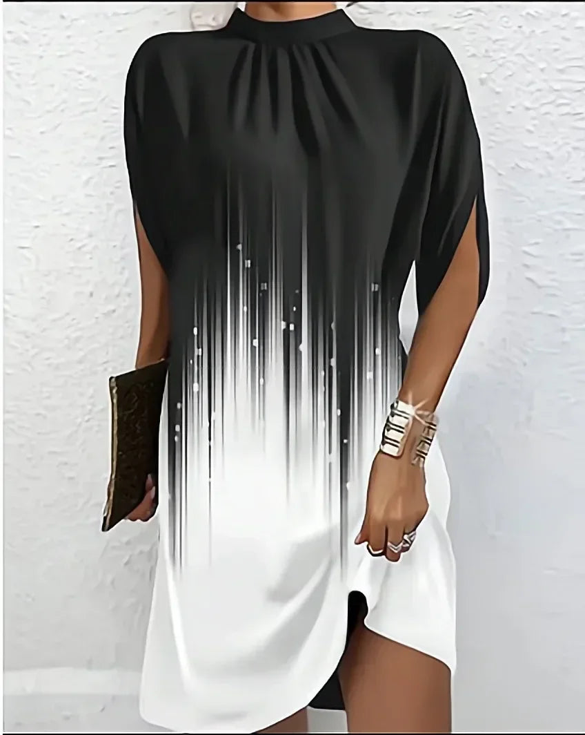 Lila Elegance Shift Dress