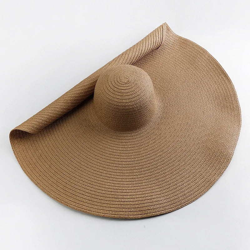 Sophia Oversized Brim Straw Hat