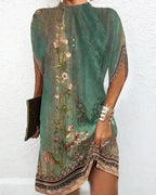 Lila Elegance Shift Dress