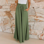 Miranda Luxe Wide-Leg Resort Pants