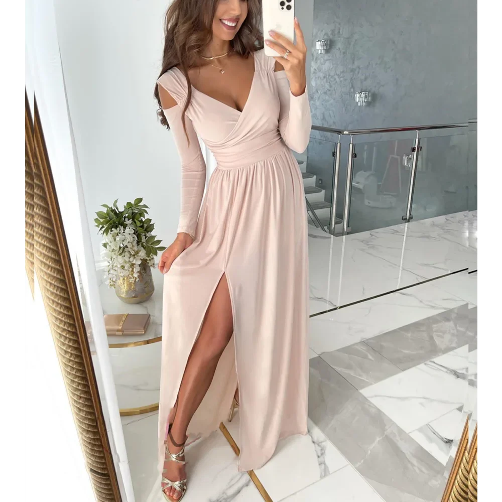 Amara Scarlet Elegance Dress