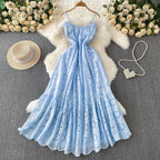 Isla Boho Embroidered Maxi Dress