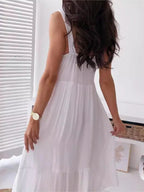 Marin V-Neck Backless Dress