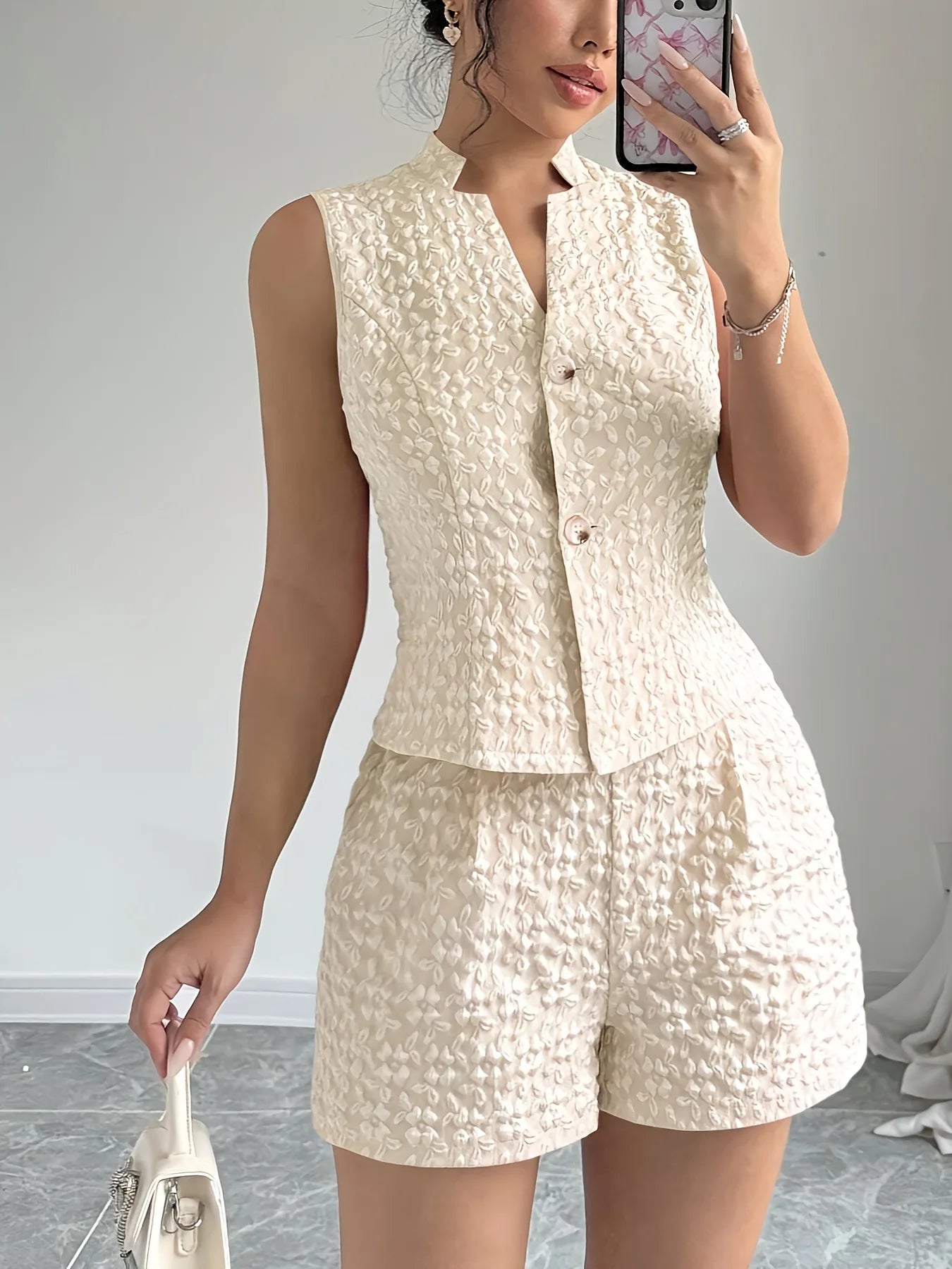 Isla Sculpted Jacquard Set