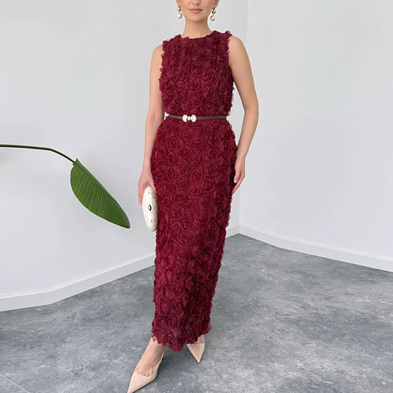 Elowen Ruffled Floral Dress