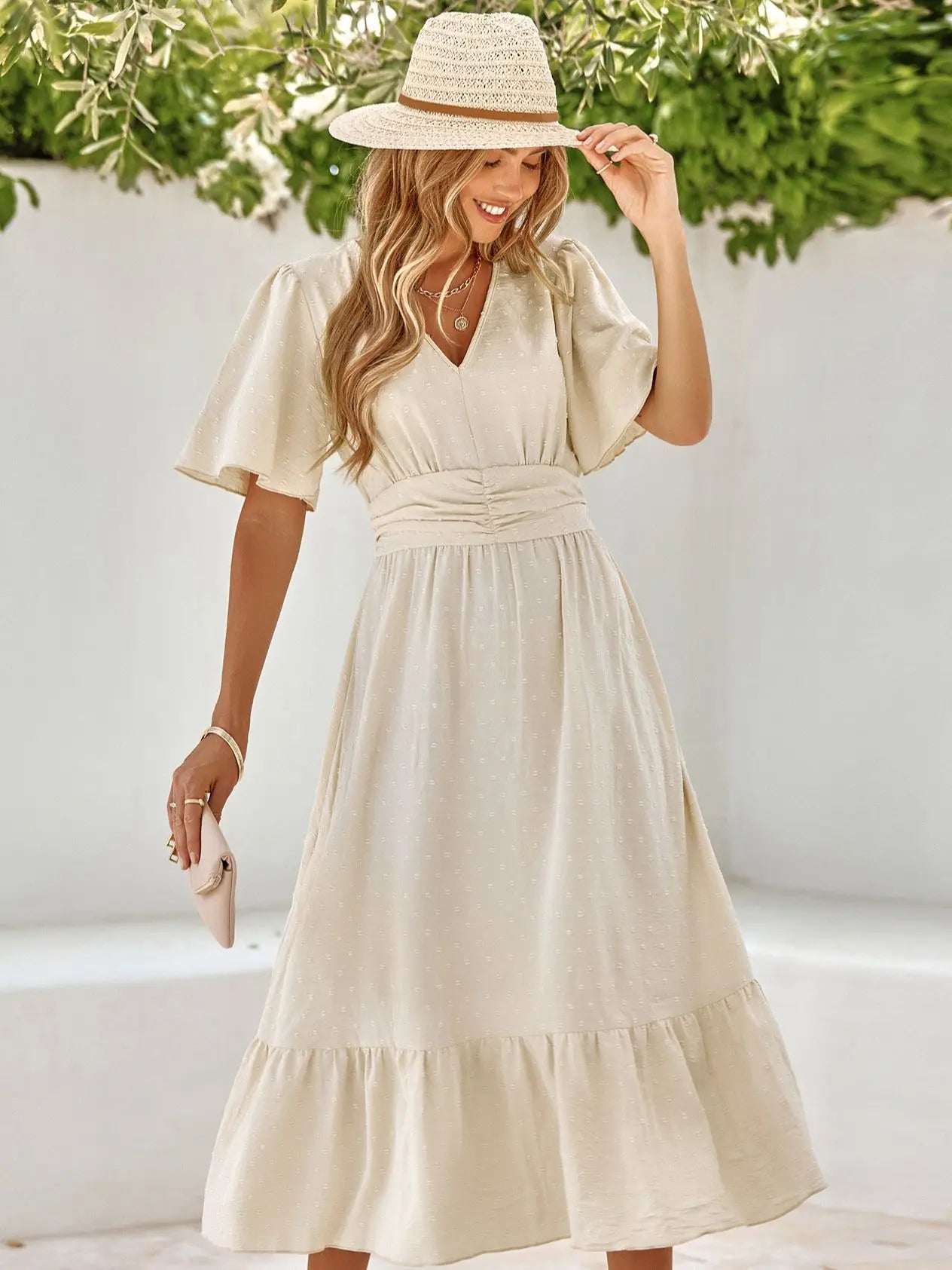 Lila Sage Serenity Midi Dress