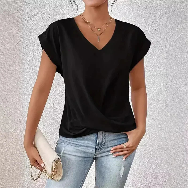 Luna Serene V-Neck Top