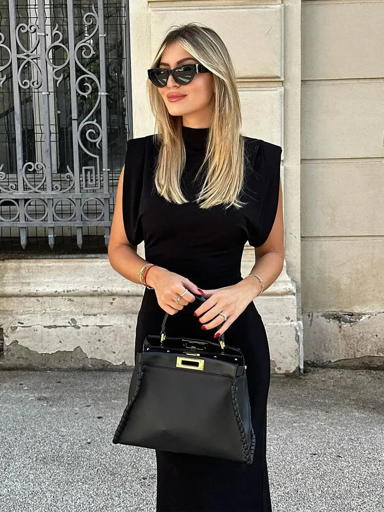 Mia Elegant Bodycon Midi Dress