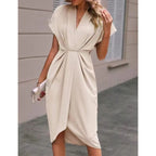 Ella Elegant Wrap Dress