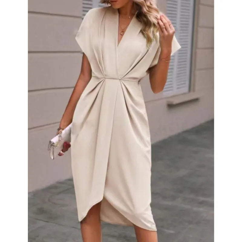 Ella Elegant Wrap Dress