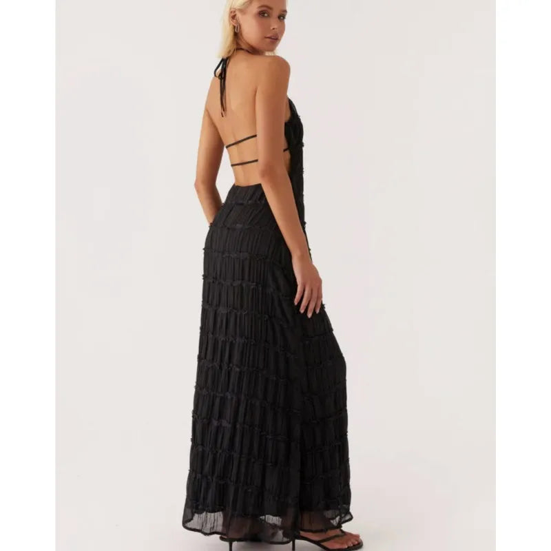 Ella Textured Maxi Dress