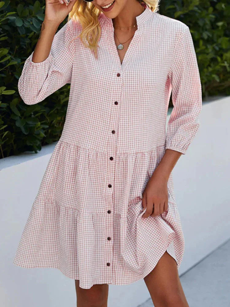 Lila Timeless Gingham Dress