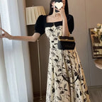 Colette Square Neck Summer Dress