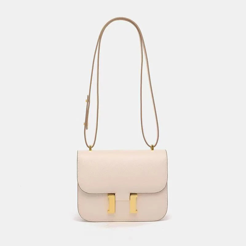 Olivia Polished Buckle Flap Bag