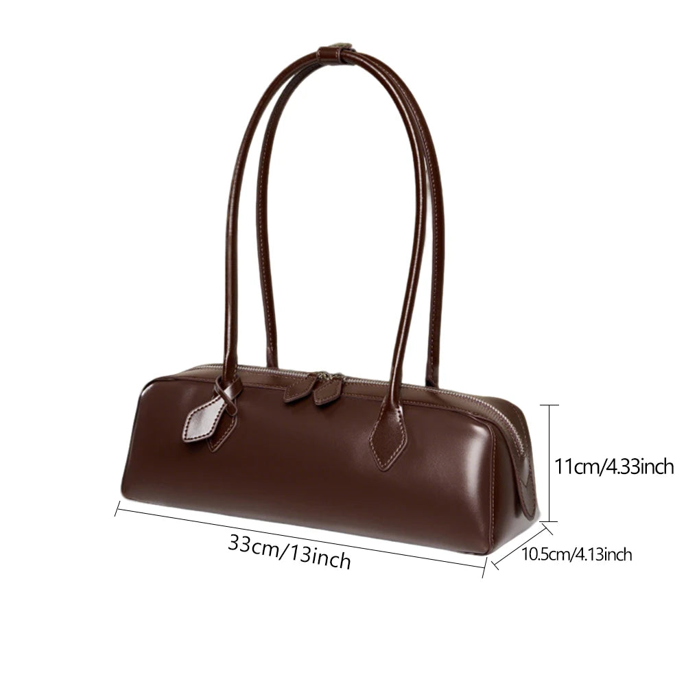 Sloane Dome Handle Leather Bag