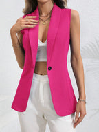 Isabelle Sleeveless Suit Blazer