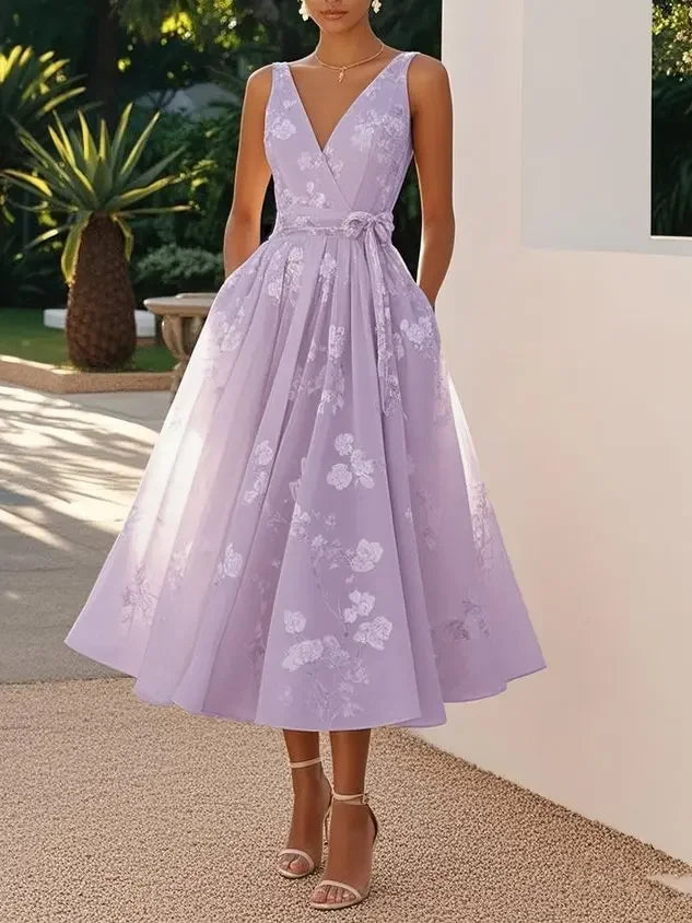 Aurelia Printed Maxi Dress