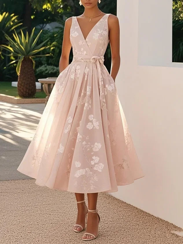 Aurelia Printed Maxi Dress