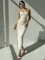 Liana Backless Slim Dress