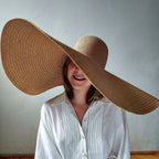 Sophia Oversized Brim Straw Hat