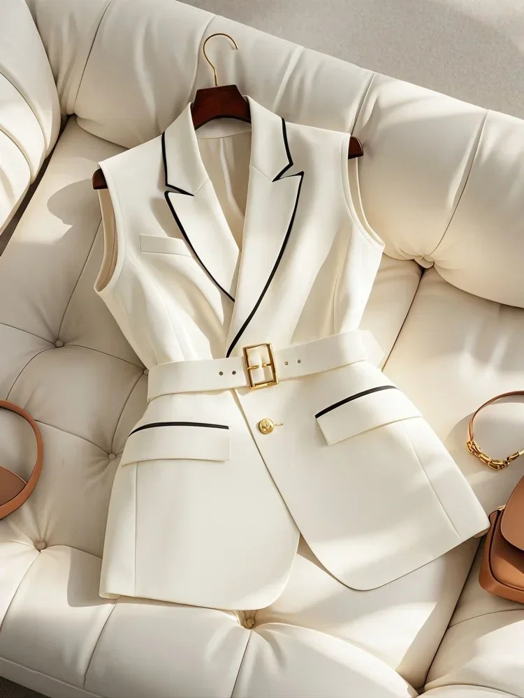 Elise Tailored Vest Top